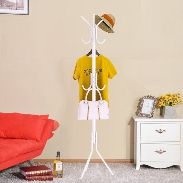 3 Tier 9 Hooks Coat & Hat Rack Hanging Stand - Techmanistan in Pakistan