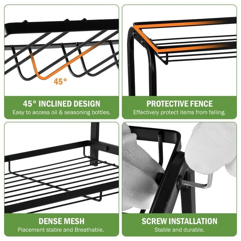 3 - Tier Kitchen Spice Rack - Techmanistan in Pakistan