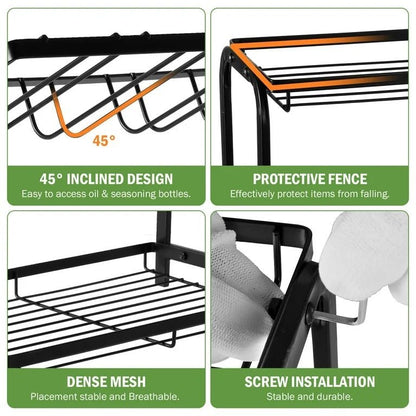 3 - Tier Kitchen Spice Rack - Techmanistan in Pakistan