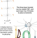 3 Tier Rotating Jewelry Holder - Techmanistan in Pakistan