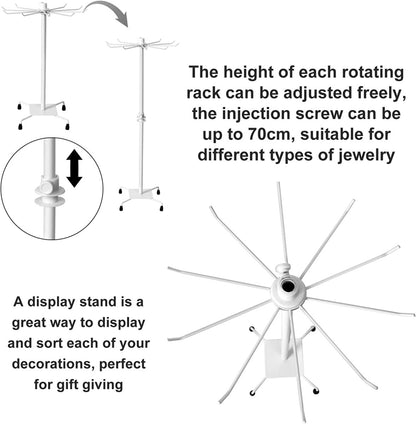 3 Tier Rotating Jewelry Holder - Techmanistan in Pakistan
