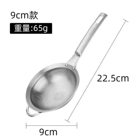 304 Stainless Steel Strainer Ladle Oil Strainer - Techmanistan in Pakistan