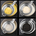 304 Stainless Steel Strainer Ladle Oil Strainer - Techmanistan in Pakistan