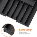 Multi Compartments Foldable Cutlery Holder