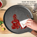 30cm Non Stick Tawa with Wooden Handle - Techmanistan in Pakistan