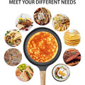 30cm Non Stick Tawa with Wooden Handle - Techmanistan in Pakistan