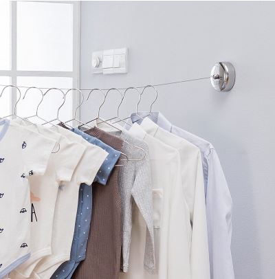 2.8 Meters Retractable Clothes Line Rope Techmanistan