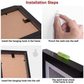 Picture Frames Hooks, Hard Plastic Photo Frames Hangers