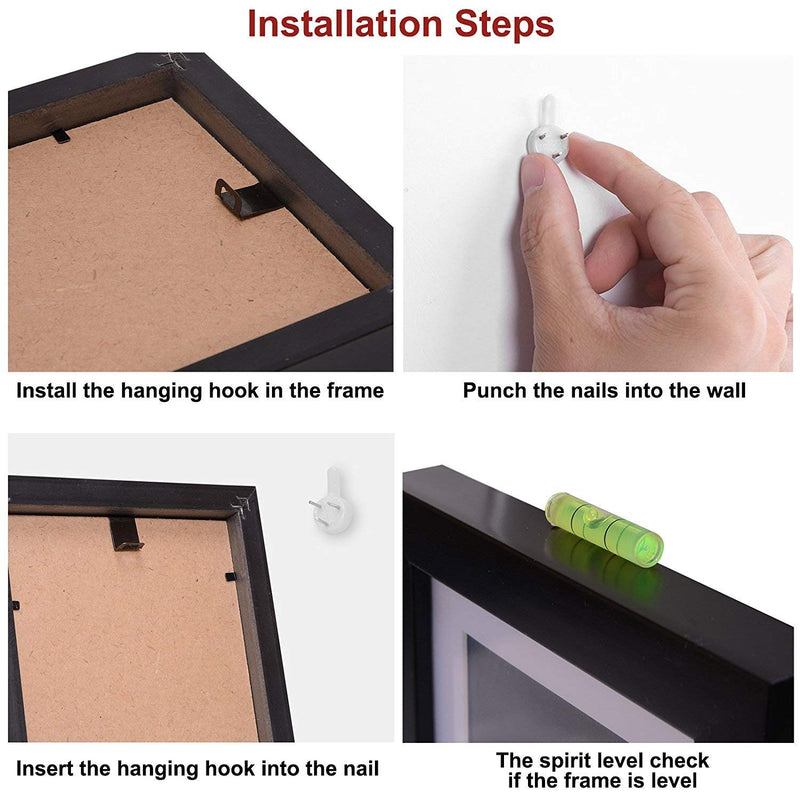 Picture Frames Hooks, Hard Plastic Photo Frames Hangers