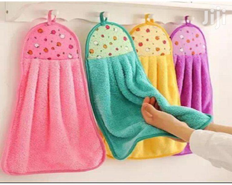 Pack of 3 - Soft Absorbent Thick Microfiber Hanging Bathroom Hand Towel Cloth Drying Pad Face Towel My Store