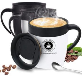 330ml Coffee Thermos Insulated Cup - Techmanistan in Pakistan