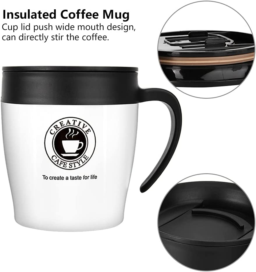 330ml Coffee Thermos Insulated Cup - Techmanistan in Pakistan