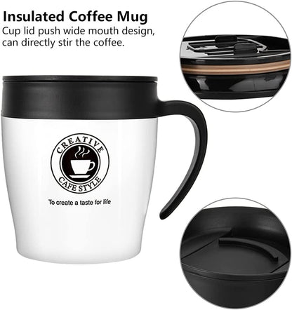 330ml Coffee Thermos Insulated Cup - Techmanistan in Pakistan