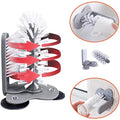 Wall Lazy Glass Washer Double Sided Bristle Brush Bottle Cleaning With Suction Cups - 17.5 x 14 cm My Store