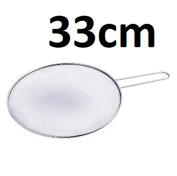 Stainless Steel Fine Mesh Splatter Screen With Handle