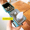 350ml Plastic Water Bottle With Pop Up Straw & Lock - Techmanistan in Pakistan