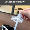 350ml Plastic Water Bottle With Pop Up Straw & Lock - Techmanistan in Pakistan