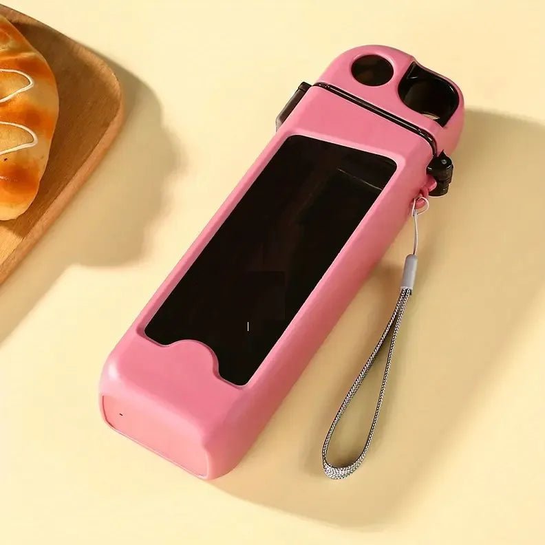 350ml Plastic Water Bottle with Pop - Up Straw & Lock – Leak - Proof, BPA - Free - Techmanistan in Pakistan