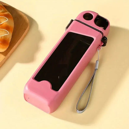 350ml Plastic Water Bottle with Pop - Up Straw & Lock – Leak - Proof, BPA - Free - Techmanistan in Pakistan