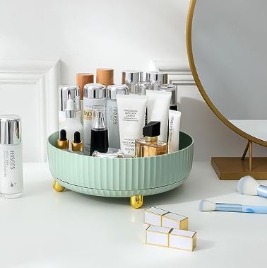 360 Degree Multipurpose Rotating Tray Organizer - Techmanistan in Pakistan