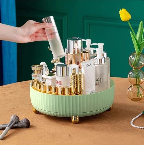 360 Degree Multipurpose Rotating Tray Organizer - Techmanistan in Pakistan