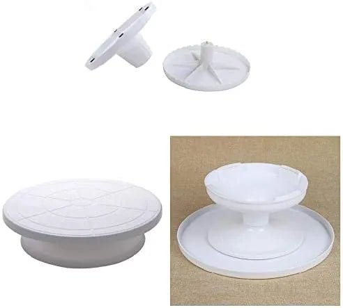 360 Rotating Cakes Decorating Turntable - Techmanistan in Pakistan