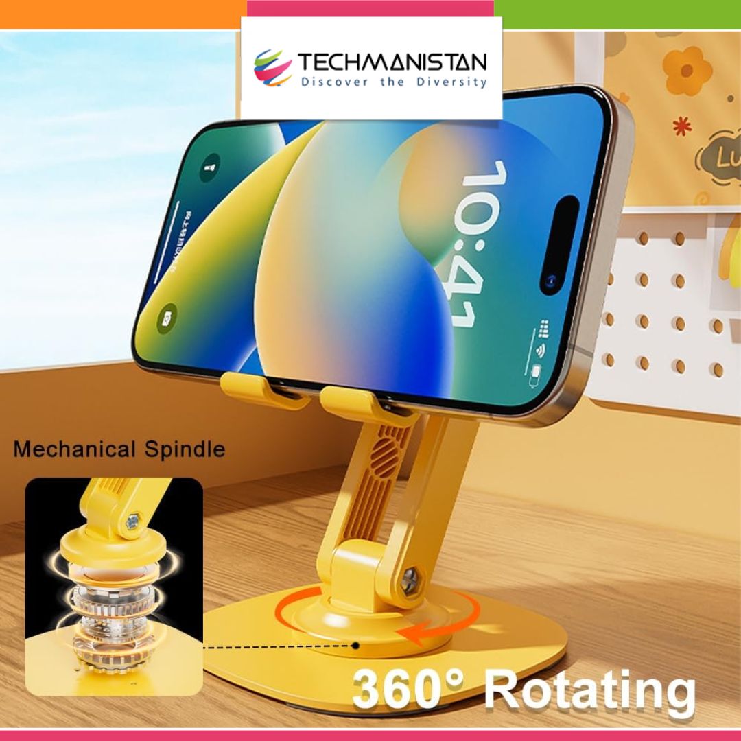 360° Rotating Cell Phone Holder - Techmanistan in Pakistan