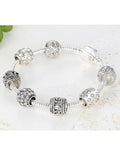 Silver Metal Tibetan Bracelet for Women--Techmanistan-My Store