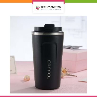 380ml Vacuum Insulated Coffee Tumbler Travel Mug - Techmanistan in Pakistan