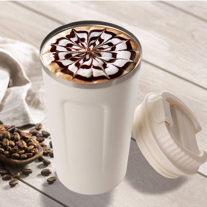 380ml Vacuum Insulated Coffee Tumbler Travel Mug - Techmanistan in Pakistan