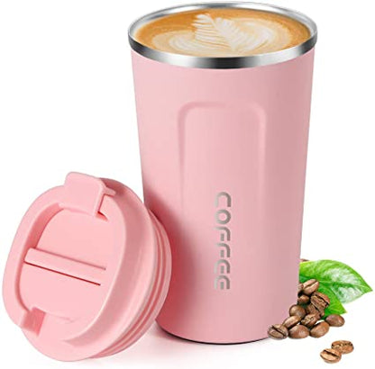 380ml Vacuum Insulated Coffee Tumbler Travel Mug - Techmanistan in Pakistan