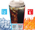 380ml Vacuum Insulated Coffee Tumbler Travel Mug - Techmanistan in Pakistan