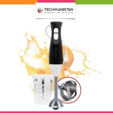 2in1 Hand Blender with Measuring Cup, Hand Mixer with Free Measuring Cup 1000ml, Electric Stick