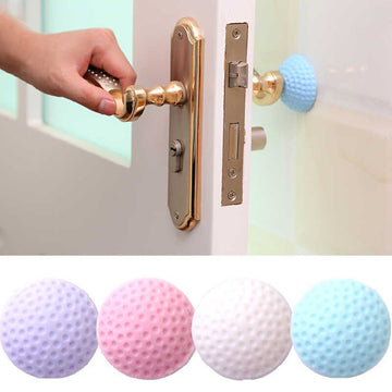2 Pcs Rubber Door Buffer Wall Protectors Techmanistan
