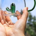 3D Cactus Plant Inside Glass Mug with Handle - Techmanistan in Pakistan