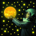 3D Embossed (Domed) Glow in Dark Sun with 12 Stars - Techmanistan in Pakistan