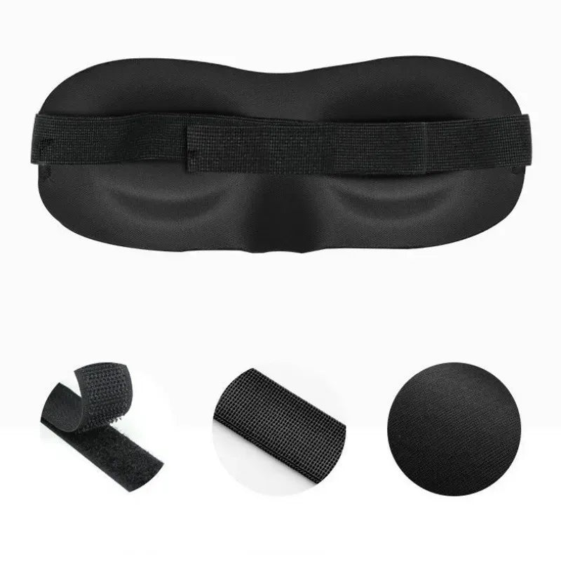 3D Soft Padded Blindfold Eye Sleep Mask - Techmanistan in Pakistan