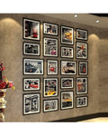 Set of 20 - Photo Frames Collage Wall Hanging Wall Decor Set My Store