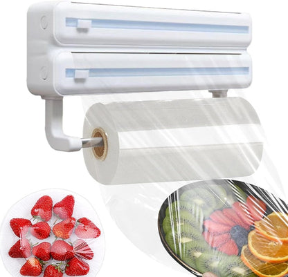 3in1 Wall Mount Kitchen Triple Layer Dispenser - Techmanistan in Pakistan