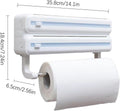 3in1 Wall Mount Kitchen Triple Layer Dispenser - Techmanistan in Pakistan