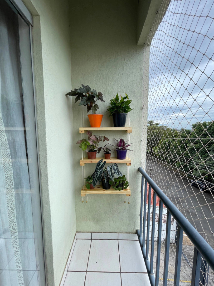 3Tier Hanging Planter Stand Pot Stand for Patio Living Room Balcony Garden Decor Plant Container Set - Techmanistan in Pakistan