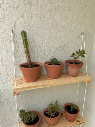 3Tier Hanging Planter Stand Pot Stand for Patio Living Room Balcony Garden Decor Plant Container Set - Techmanistan in Pakistan