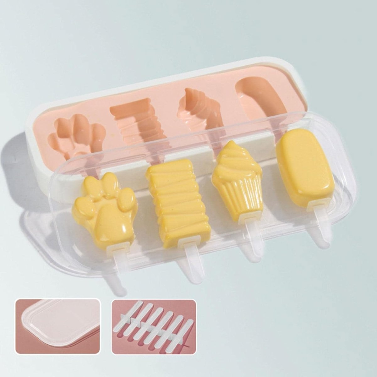 4 - Cavity Silicone Ice Pop Maker - Techmanistan