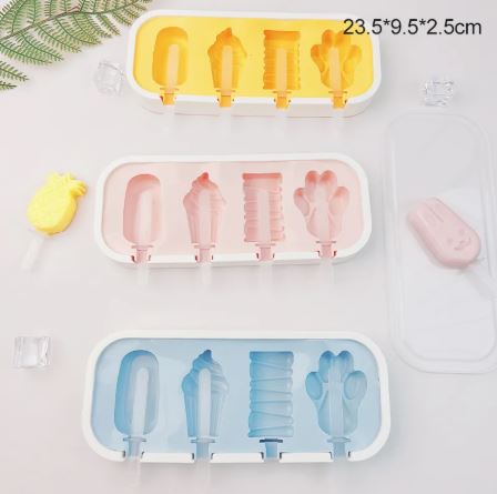4 - Cavity Silicone Ice Pop Maker - Techmanistan