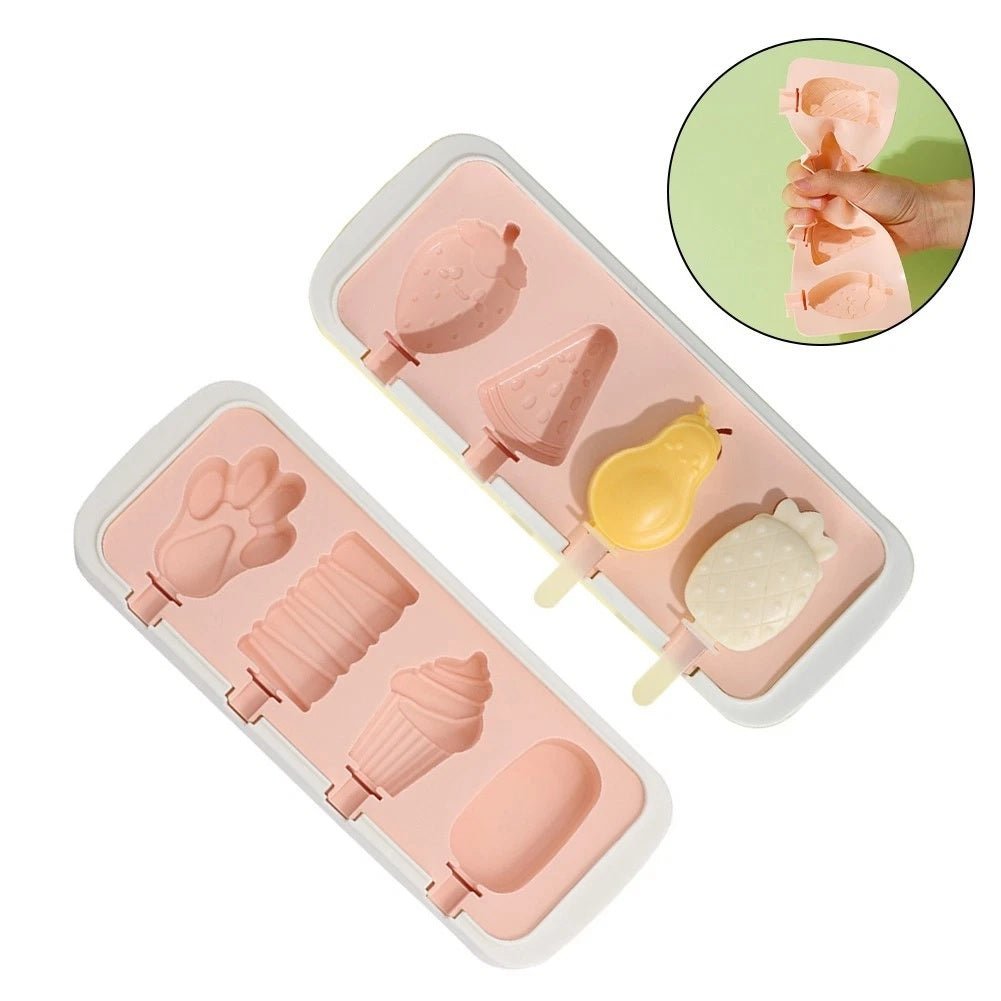 4 - Cavity Silicone Ice Pop Maker - Techmanistan