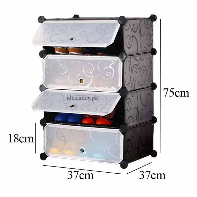 4 Layers Shoe Organizer - Techmanistan in Pakistan