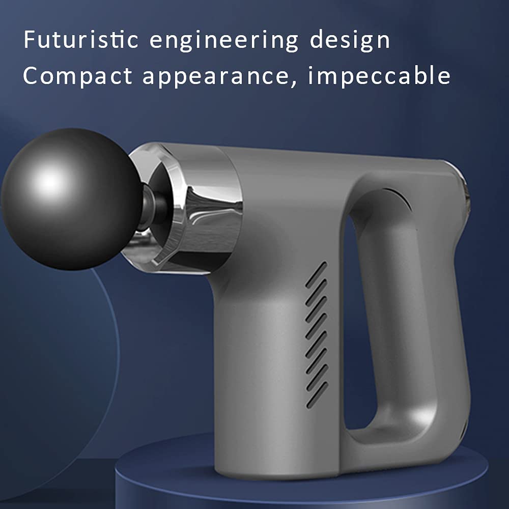 4 Massage Heads Change Fascial Gun Massager - Techmanistan