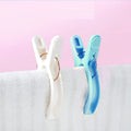 4 Pcs Plastic Big Clothes Pegs - Techmanistan in Pakistan
