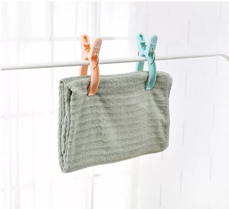 4 Pcs Plastic Big Clothes Pegs - Techmanistan in Pakistan