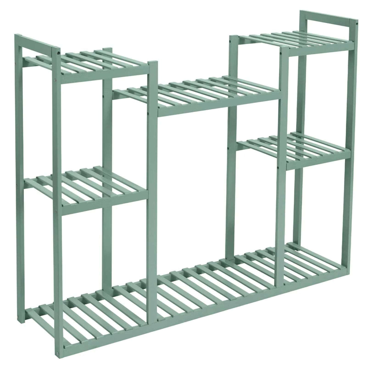 4 Tier Pine Wood Planter Stand - Techmanistan in Pakistan